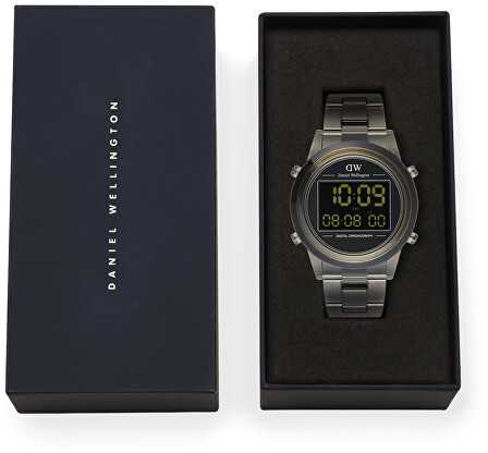 Laikrodis DANIEL WELLINGTON DW00100759. Kvarcas, Juoda Spalva. Unisex.