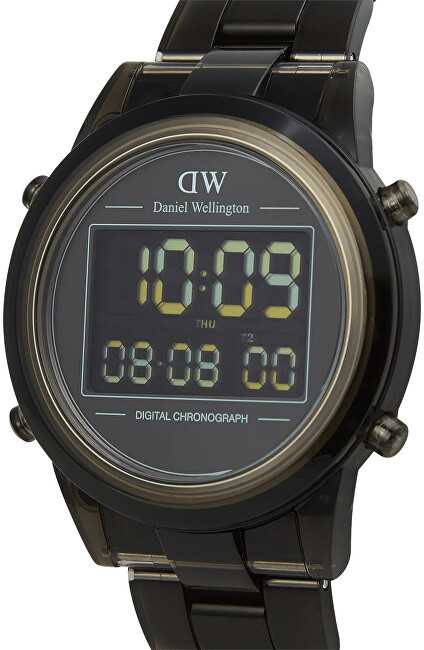 Laikrodis DANIEL WELLINGTON DW00100759. Kvarcas, Juoda Spalva. Unisex.