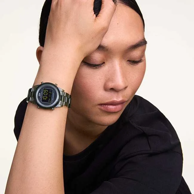 Laikrodis DANIEL WELLINGTON DW00100768. Kvarcas, Juoda Spalva. Unisex.