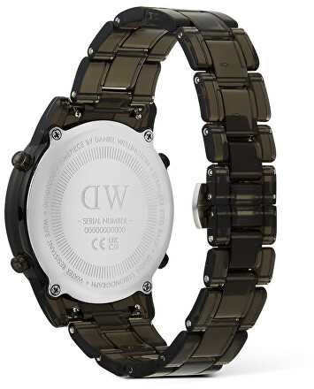 Laikrodis DANIEL WELLINGTON DW00100765. Kvarcas, Juoda Spalva. Unisex.