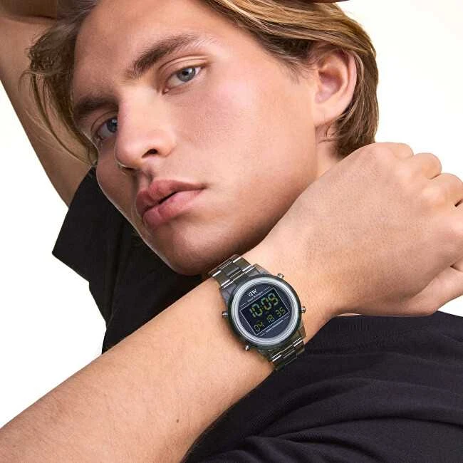 Laikrodis DANIEL WELLINGTON DW00100768. Kvarcas, Juoda Spalva. Unisex.