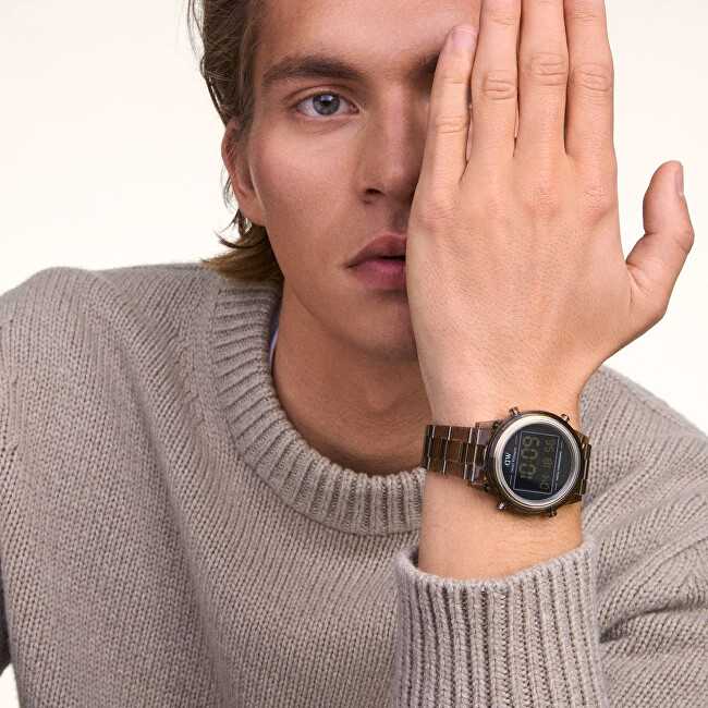 Laikrodis DANIEL WELLINGTON DW00100767. Kvarcas, Juoda Spalva. Unisex.