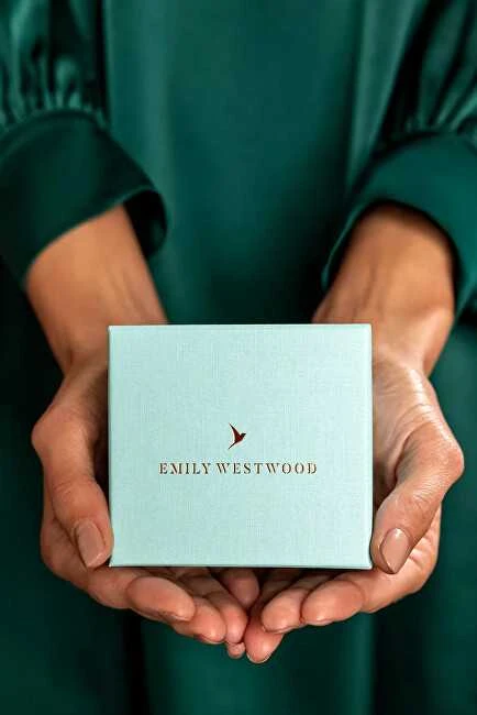 Laikrodis Emily Westwood Burgundijos auksinis mauezas EKM-4214GQ
