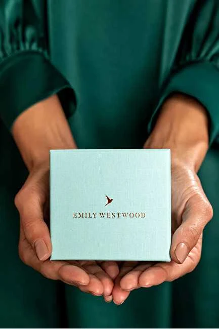 Laikrodis Emily Westwood Burgundiškas gulbės auksas EKF-5714GQ