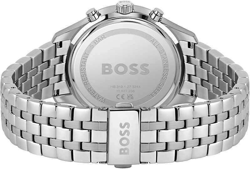 Laikrodis BOSS 1513975. Kvarcas, Spalva žalia. Žmogus.