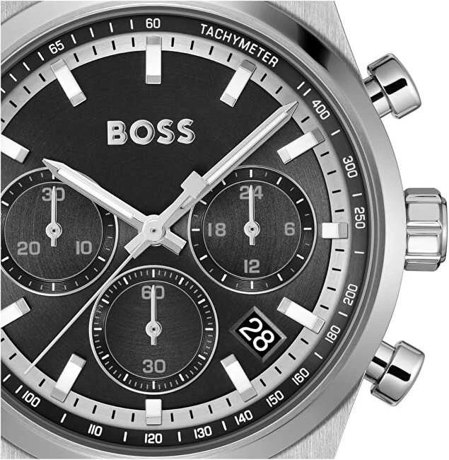 Hugo Boss Laikrodis BOSS 1514218. Kwarcowy, Kolor juoda. Mężczyzna.