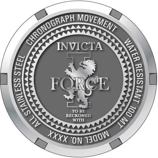 Invicta I-Force kvarcinis laikrodis 46 mm 1515