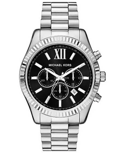 Laikrodis Michael Kors Lexington dovanų rinkinys + kortelių piniginė MK1091SET