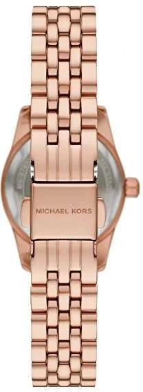„Moteriškas laikrodis MICHAEL KORS MK4739 Lexington Peve“ rožinio aukso spalvos nerūdijančio plieno 26 mm + dėžutė