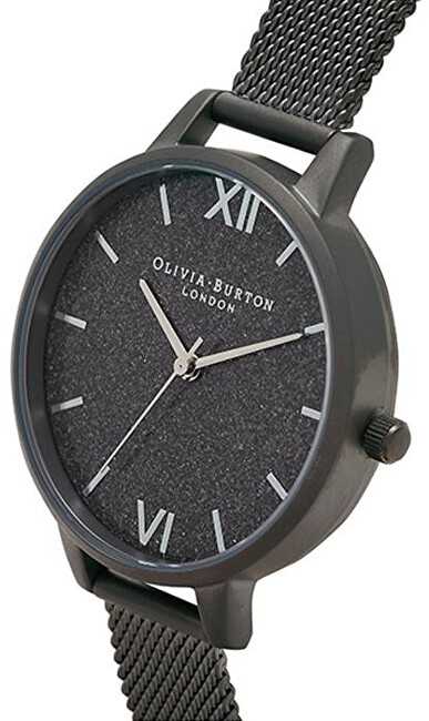 Laikrodis OLIVIA BURTON OB16GD49. Kvarcas, Juoda Spalva. Moteris.