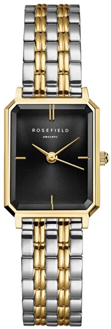 Laikrodis Rosefield Dvitonis juodas išsiplėtimas OBDSG-O88