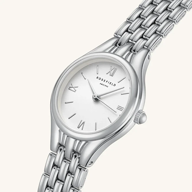 Laikrodis Rosefield Muse Baltas Sidabrinis MUWSSS-MU02