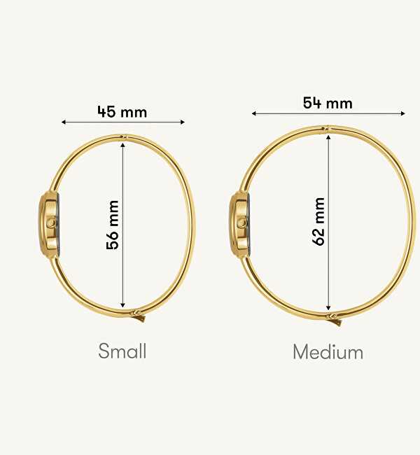 Laikrodis Rosefield Bangle S Gold STWGSG-ST04