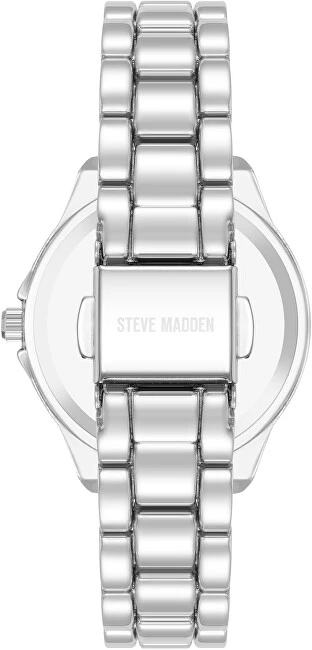Steve Madden Analoginis laikrodis SM-8105BLSV