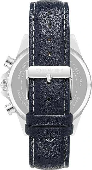 Steve Madden Analoginis laikrodis SM-9111NVSV