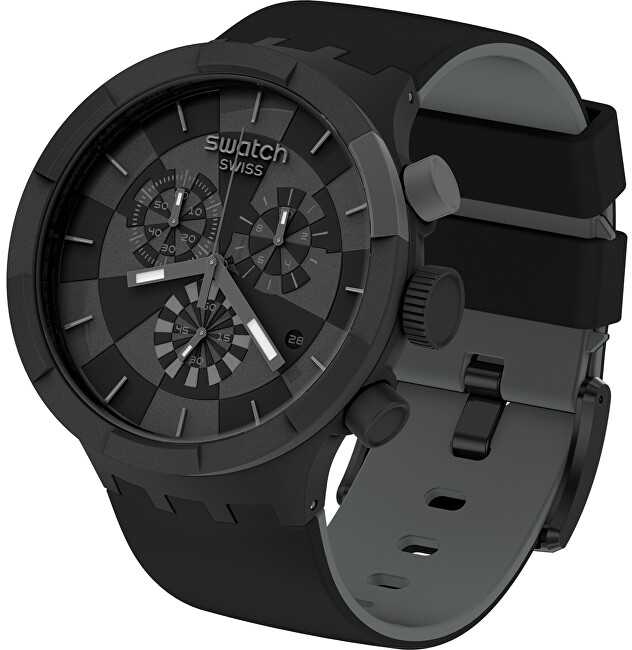 Laikrodis SWATCH CHECKPOINT Juodas SB02B400