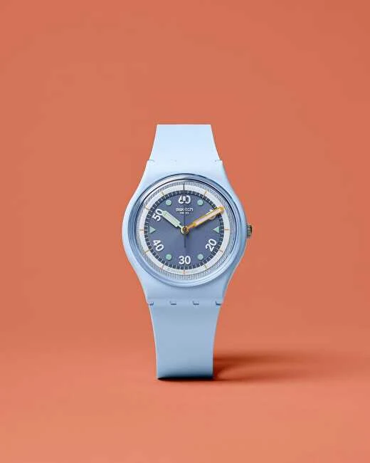 Laikrodis Swatch Frozen Waterfall SO31L100