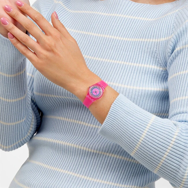 Laikrodis SWATCH PRISMATICALLY Rožinis LP166