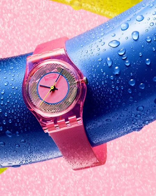 Laikrodis SWATCH PRISMATICALLY Rožinis LP166