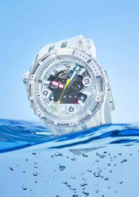 Laikrodis Swatch Scubaqua Aurelia Aurita SSCU09K100