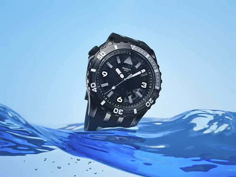 Laikrodis SWATCH Juodas SEA NETTLE SSCU09B100