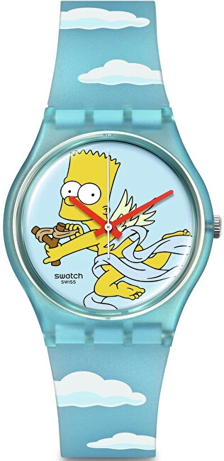 Laikrodis SWATCH ANGEL BART SO28Z115
