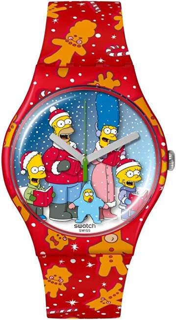 Laikrodis SWATCH WONDROUS WINTER WONDERLAND SUOZ361