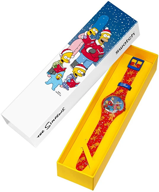 Laikrodis SWATCH WONDROUS WINTER WONDERLAND SUOZ361