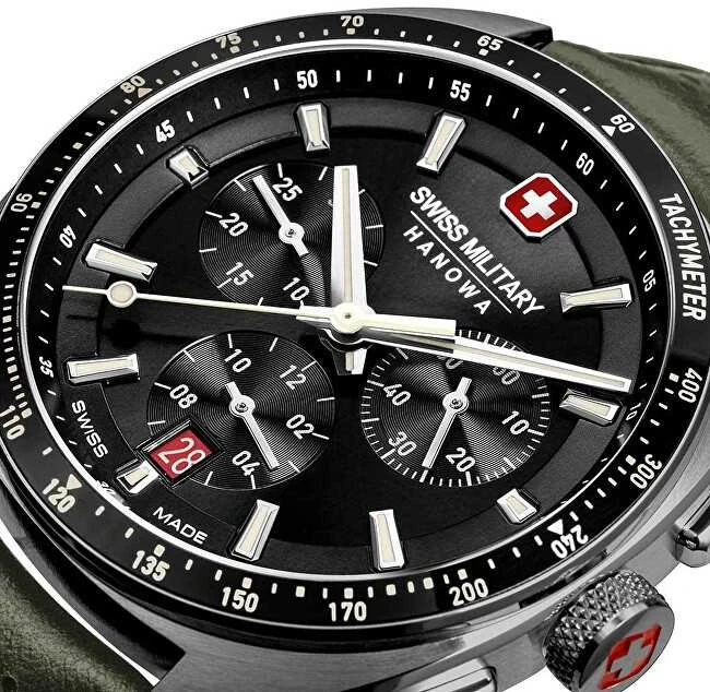 Laikrodis Swiss Military Hanowa Šveicarijos karinė Hanova SMWGC0003340