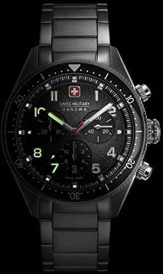 Laikrodis Swiss Military Hanowa Greyhound Chrono SMWGI0003803