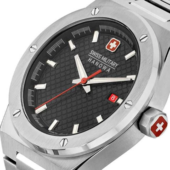 Laikrodis Swiss Military Hanowa Šveicarijos karinis Hanoveris SMWGH2101604
