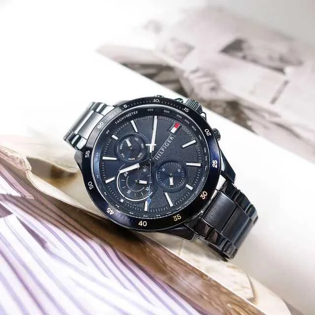 Laikrodis TOMMY HILFIGER MEN'S WATCH 1791720 BANK (zf022b)