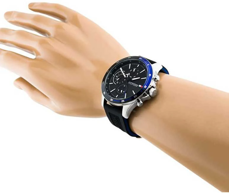 Vyriškas laikrodis TOMMY HILFIGER 1791724 BANK (zf023d)