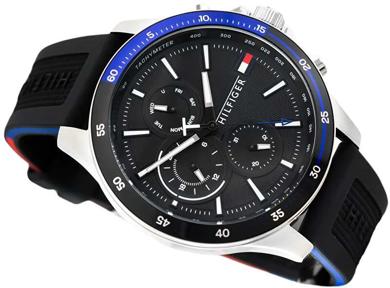 Vyriškas laikrodis TOMMY HILFIGER 1791724 BANK (zf023d)