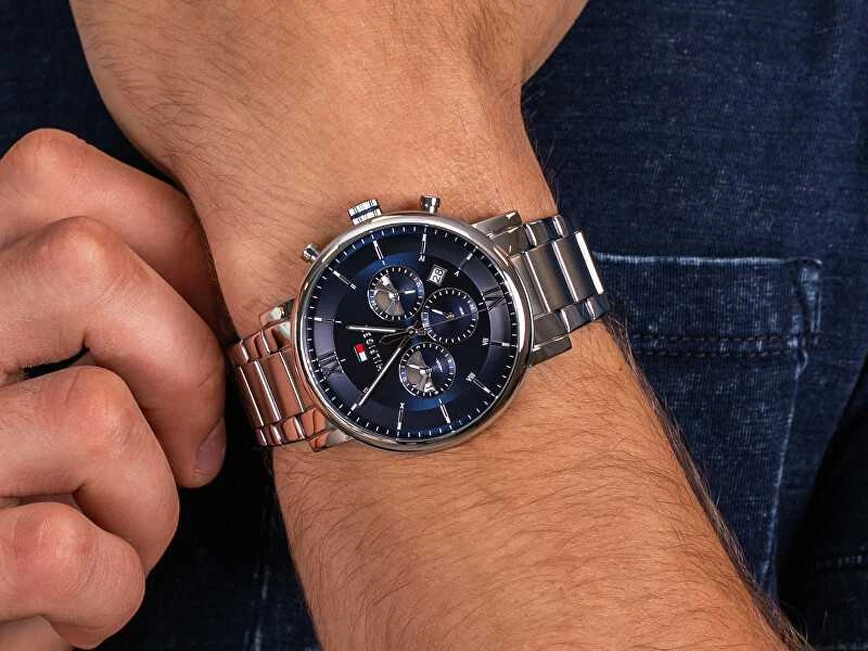 Vyriškas laikrodis TOMMY HILFIGER 1710409 EVAN (zf033b)