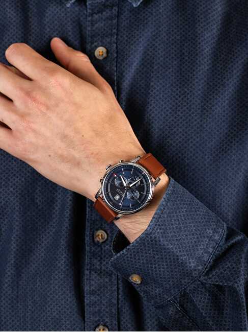 TOMMY HILFIGER VYRIŠKAS LAIKRODIS 1791629 KYLE (zf051a)