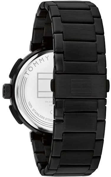 Laikrodis TOMMY HILFIGER 1792119. Kvarcas, Juoda Spalva. Vyriški.