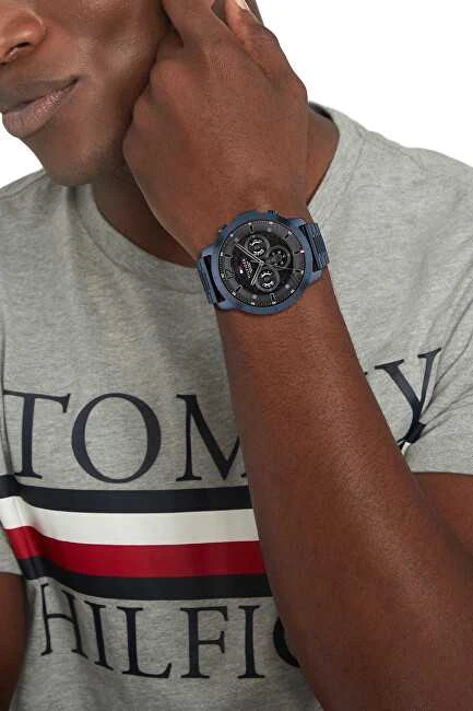 Laikrodis TOMMY HILFIGER LUCA MEN'S WATCH 1710493 (zf082d)