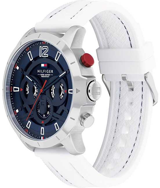 Laikrodis TOMMY HILFIGER 1792148. Kvarcas, Spalva mėlyna. Žmogus.