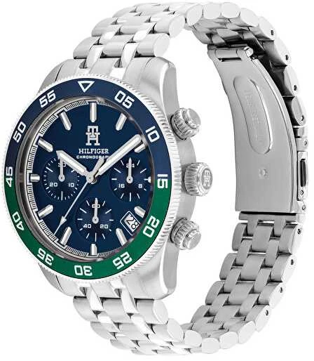 Laikrodis TOMMY HILFIGER 1792185. Kvarcas, Spalva mėlyna. Žmogus.