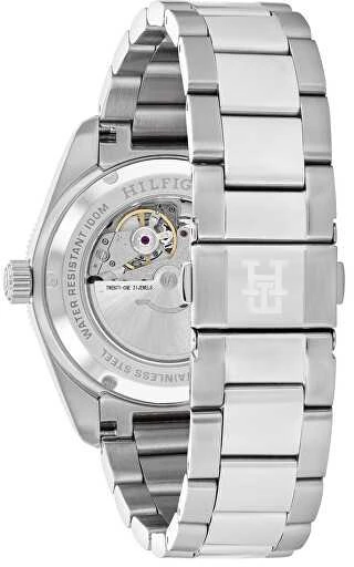 Laikrodis TOMMY HILFIGER 1792154. Automatinis, Juoda Spalv. Vyriški.