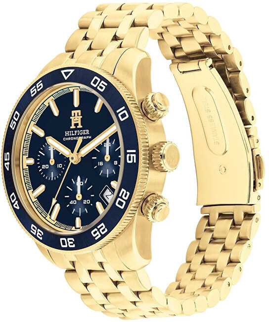 Laikrodis TOMMY HILFIGER 1792158. Kvarcas, Spalva mėlyna. Žmogus.