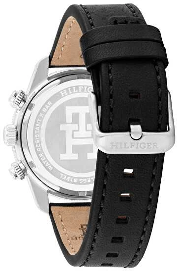 Laikrodis TOMMY HILFIGER 1792162. Kvarcas, Juoda Spalva. Vyriški.