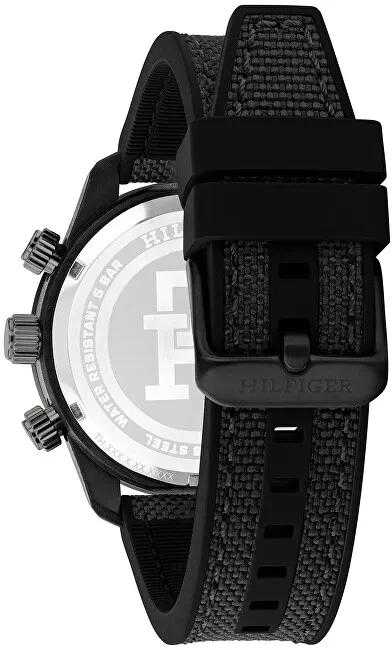 Laikrodis TOMMY HILFIGER 1792182. Kvarcas, Juoda Spalva. Vyriški.