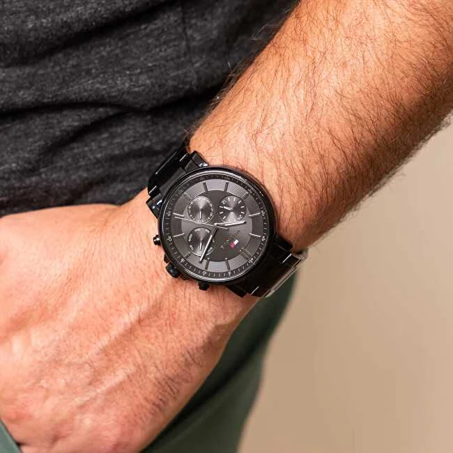 Vyriškas laikrodis TOMMY HILFIGER TYSON 1710590 (zf100c) + BOX
