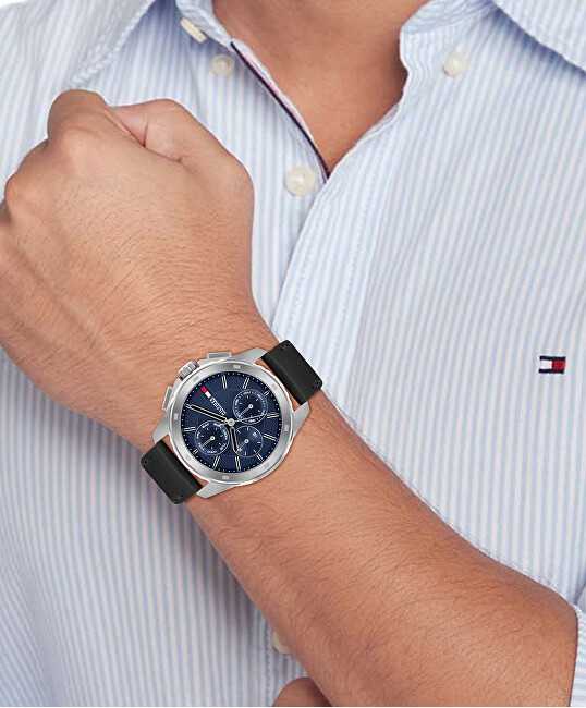 Laikrodis TOMMY HILFIGER 1710619. Kvarcas, Spalva mėlyna. Žmogus.