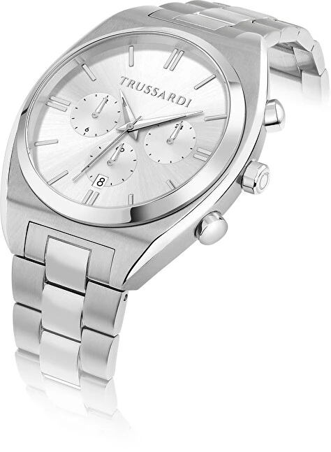 Laikrodis TRUSSARDI R2453159003. Kvarcinis, rutulinės spalvos. Vyriškas.