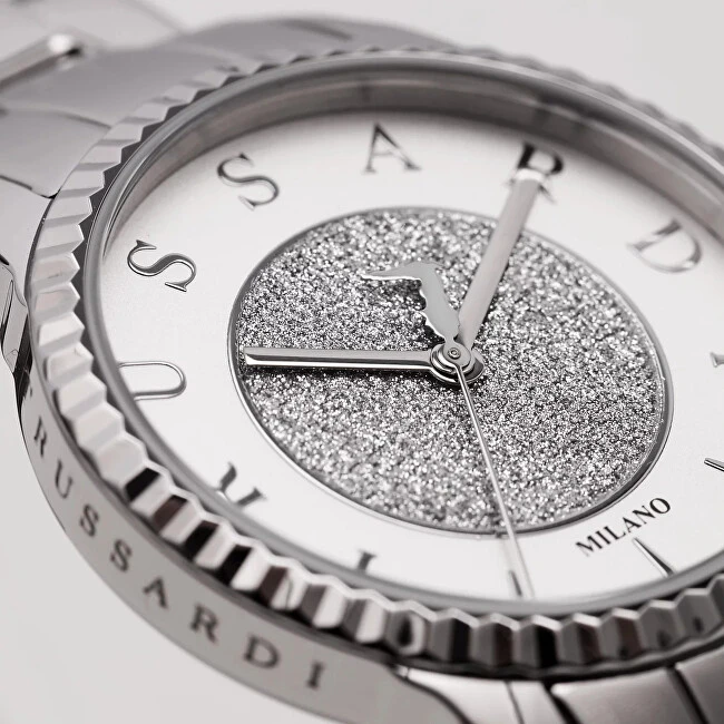 Laikrodis TRUSSARDI R2453144502. Kwarcowy, Kolor sidabrinė. Kobieta.