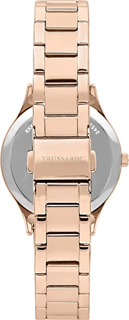 Laikrodis TRUSSARDI R2453152510. Kvarcas, Balta Spalva. Moteris.