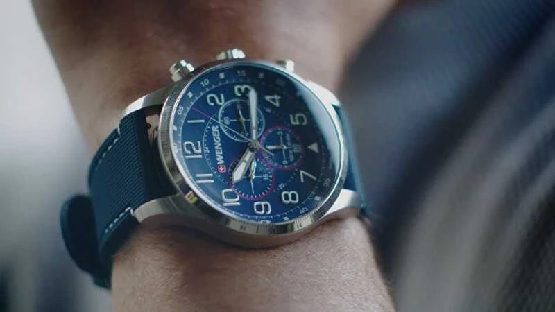 Laikrodis WENGER ATTITUDE CHRONO 01.1543.117